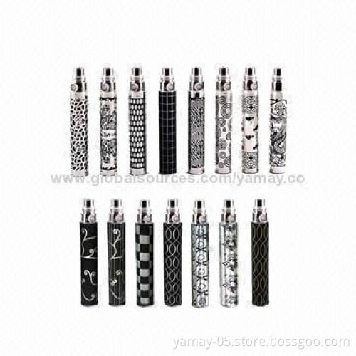 eGo-K Electronic Cigarette Batteries, Many Nice Designs for Choice, 650/900/1,100mAh Capacity